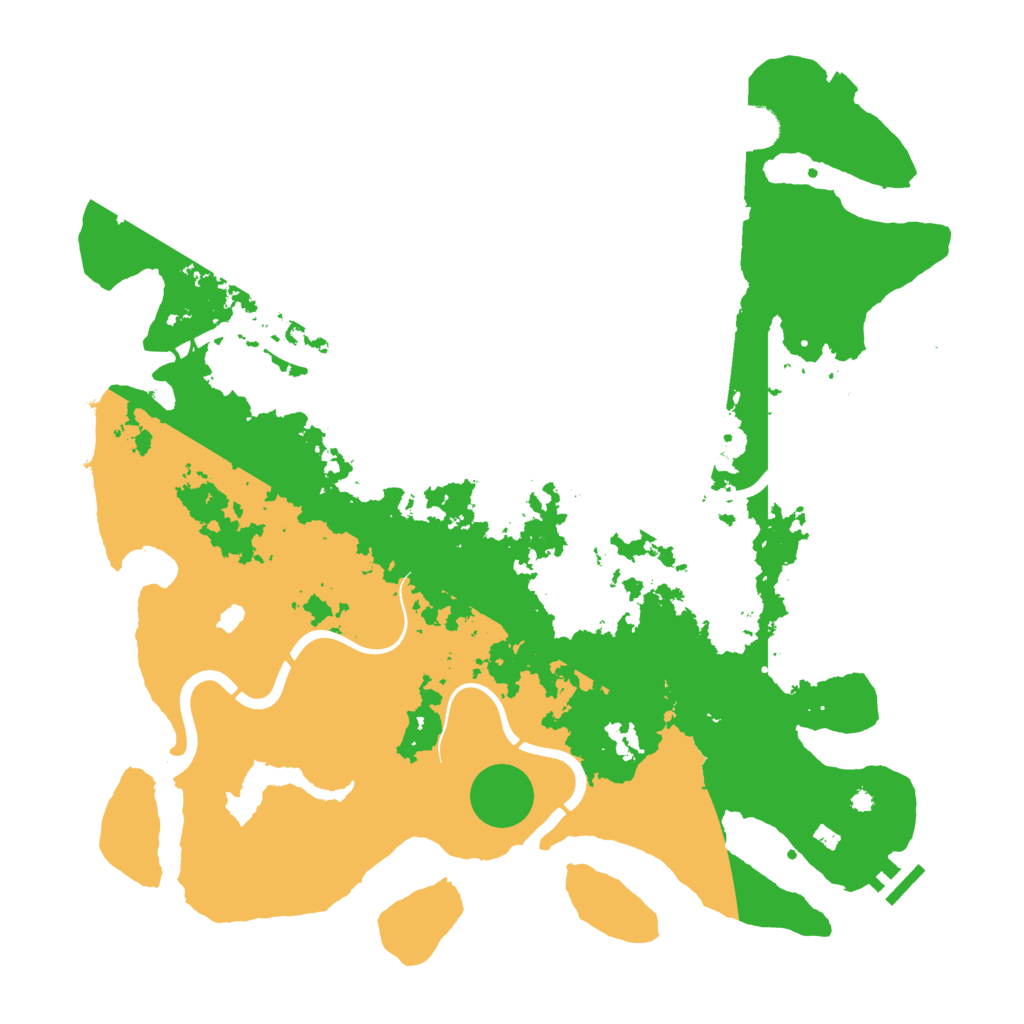 Biome Rust Map: Procedural Map, Size: 4250, Seed: 23164