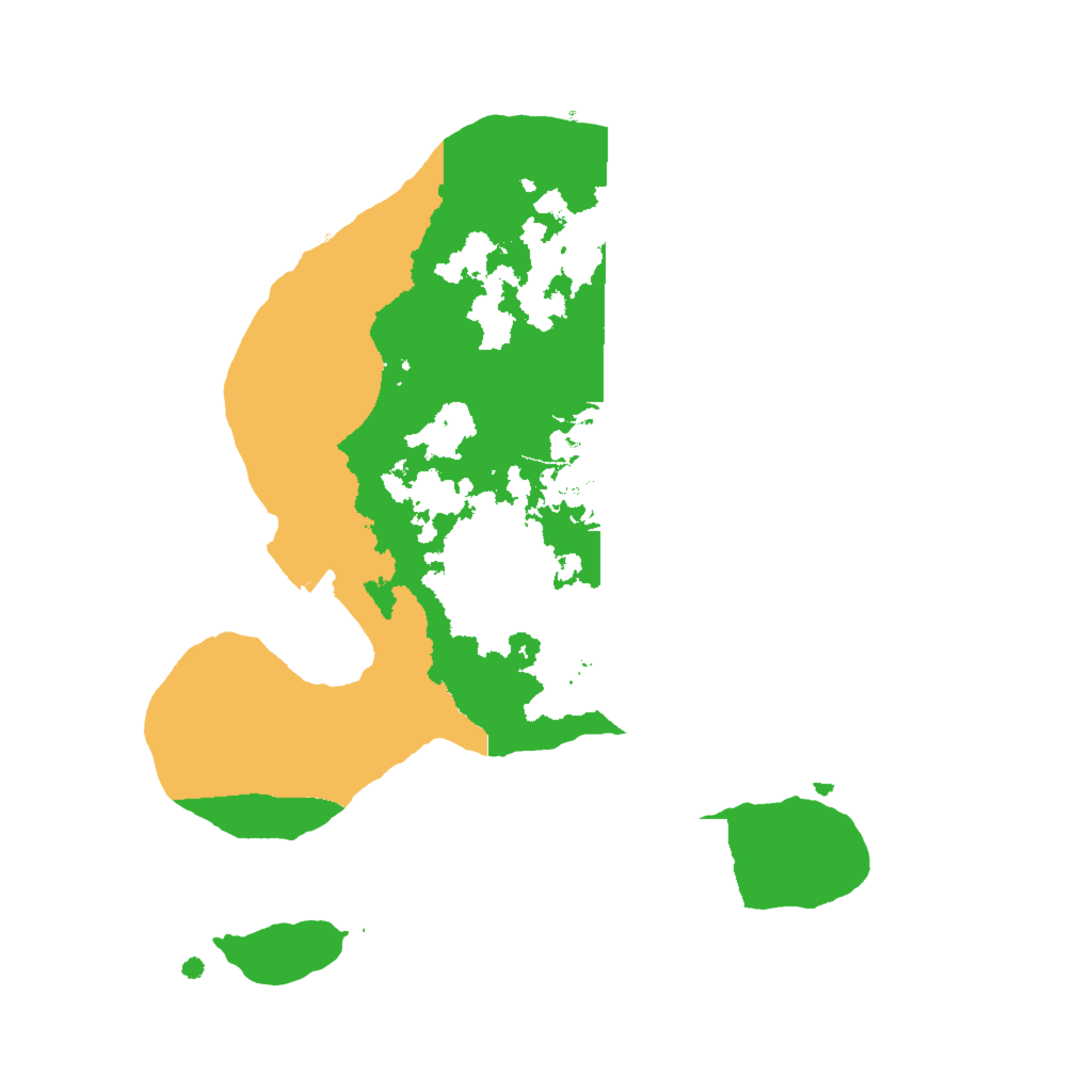 Biome Rust Map: Procedural Map, Size: 2000, Seed: 583214160