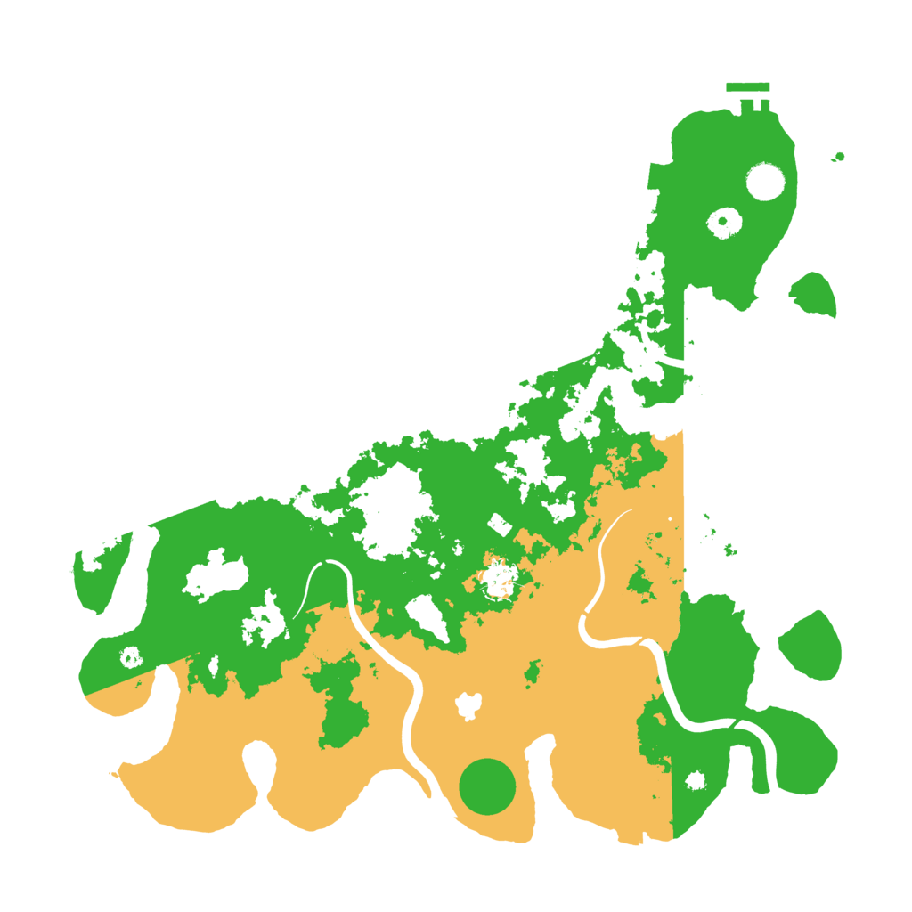Biome Rust Map: Procedural Map, Size: 4250, Seed: 38859