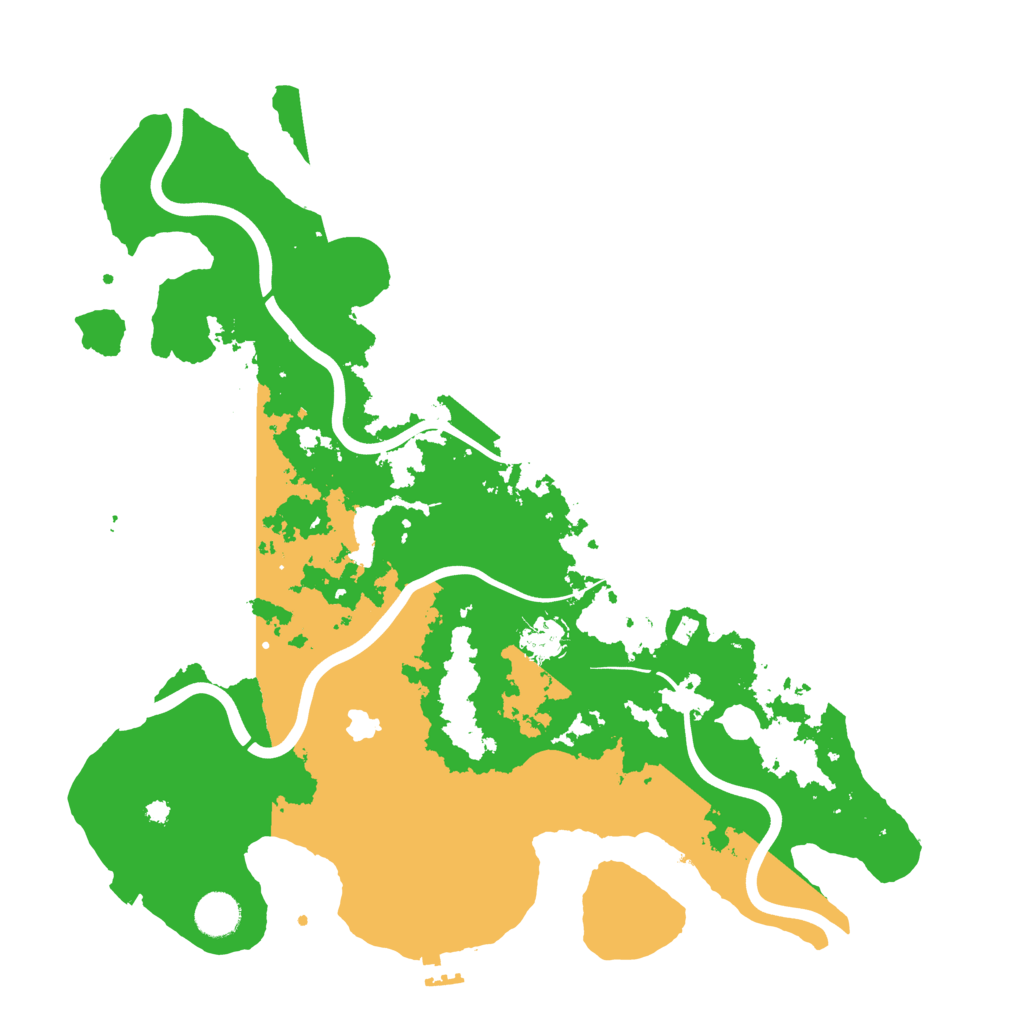 Biome Rust Map: Procedural Map, Size: 4000, Seed: 36790