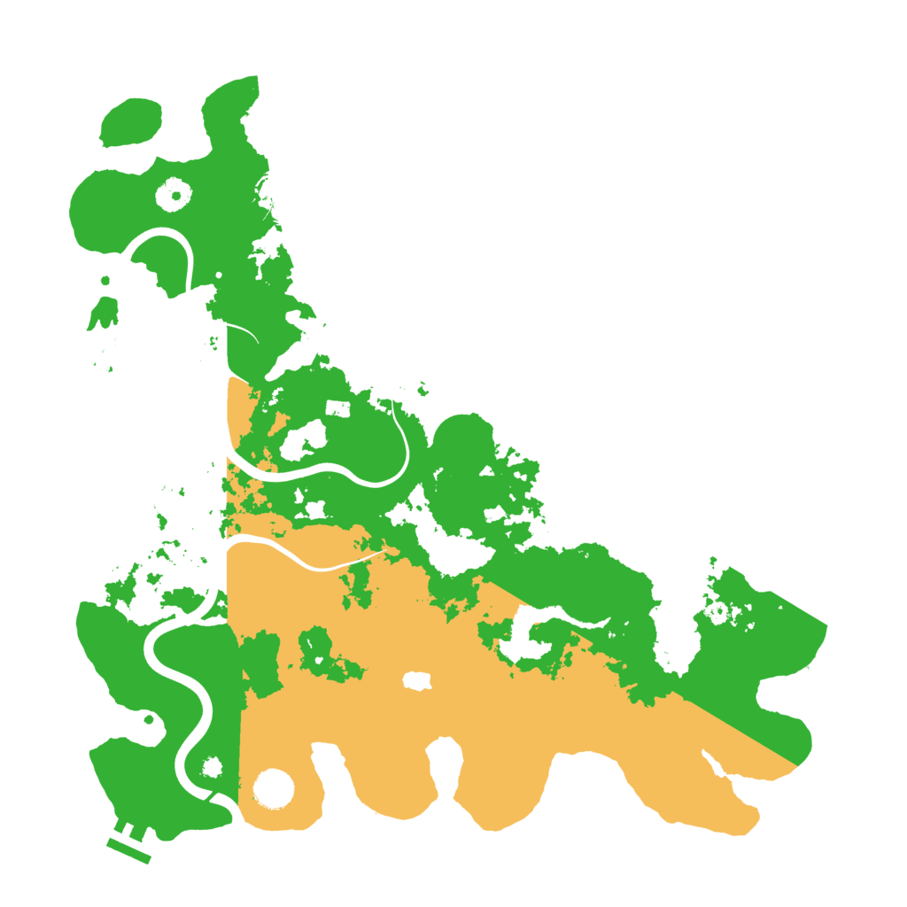 Biome Rust Map: Procedural Map, Size: 4000, Seed: 43185920