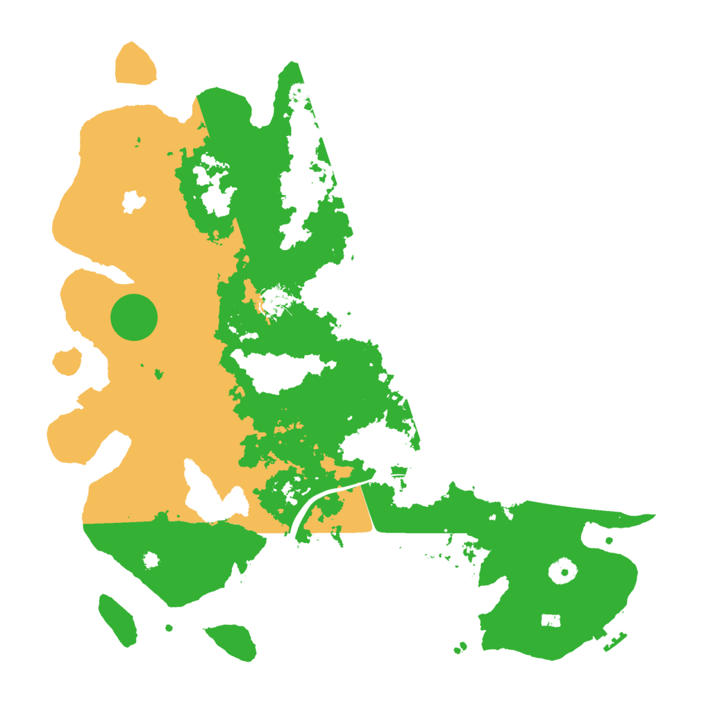 Biome Rust Map: Procedural Map, Size: 4000, Seed: 1677936080