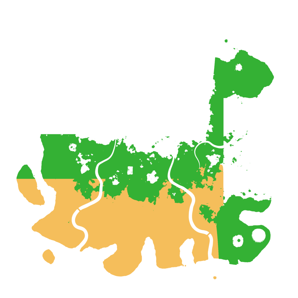 Biome Rust Map: Procedural Map, Size: 3850, Seed: 1181666525