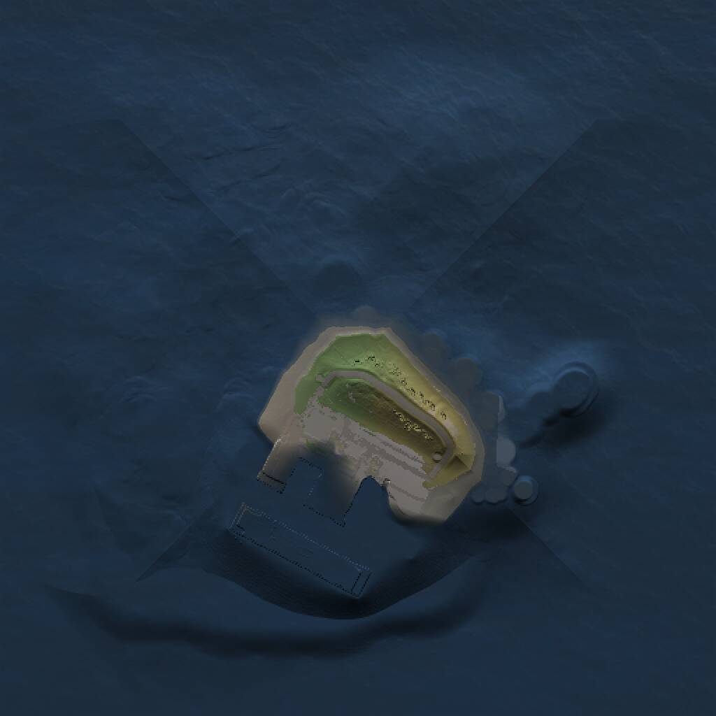 Rust Map: Procedural Map, Size: 1000, Seed: 212355942, 2 Monuments