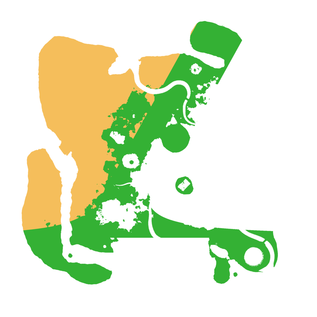 Biome Rust Map: Procedural Map, Size: 3000, Seed: 1471634074