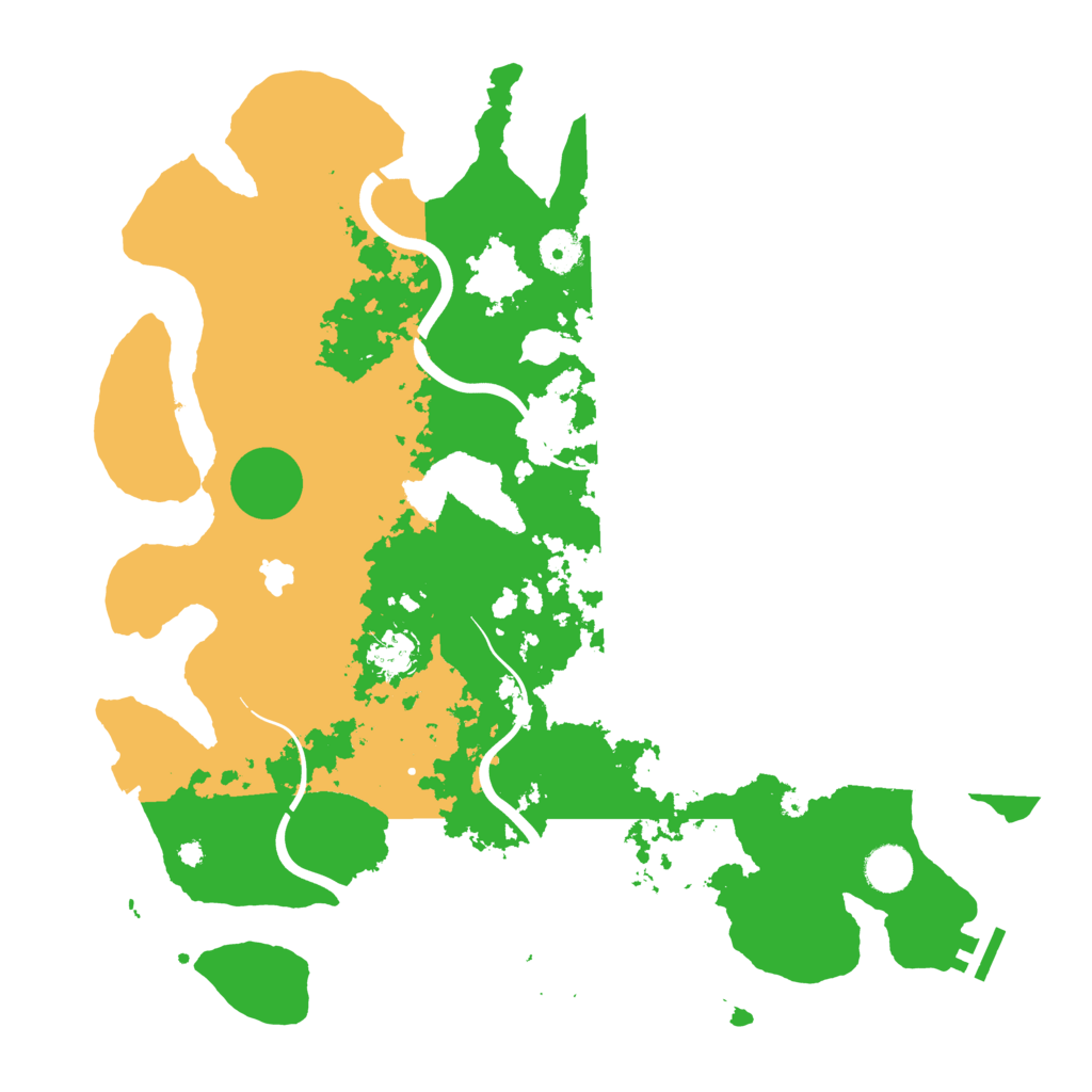 Biome Rust Map: Procedural Map, Size: 4000, Seed: 1827803966