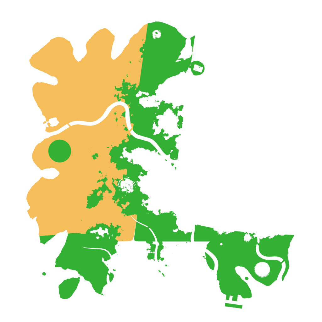 Biome Rust Map: Procedural Map, Size: 3750, Seed: 585443061