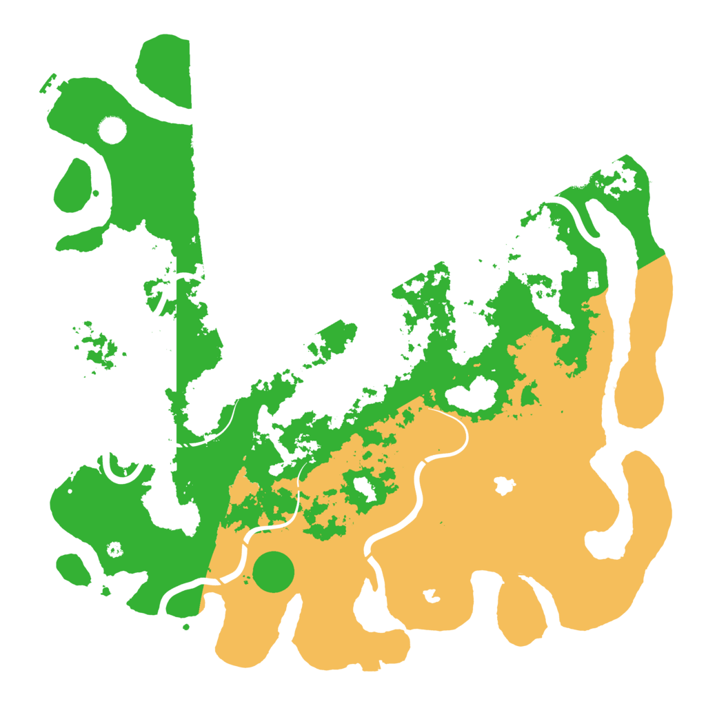 Biome Rust Map: Procedural Map, Size: 4500, Seed: 698089109