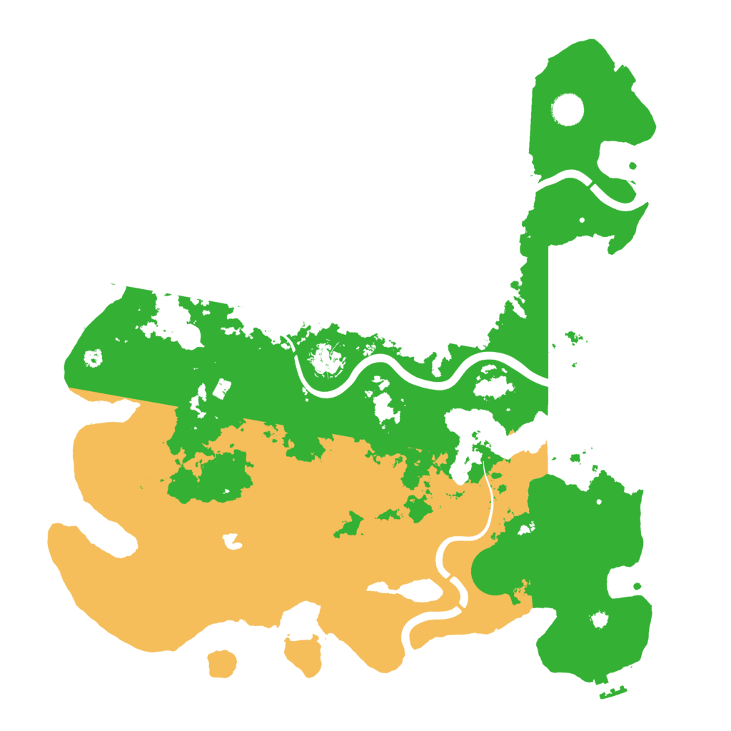 Biome Rust Map: Procedural Map, Size: 4000, Seed: 836686711