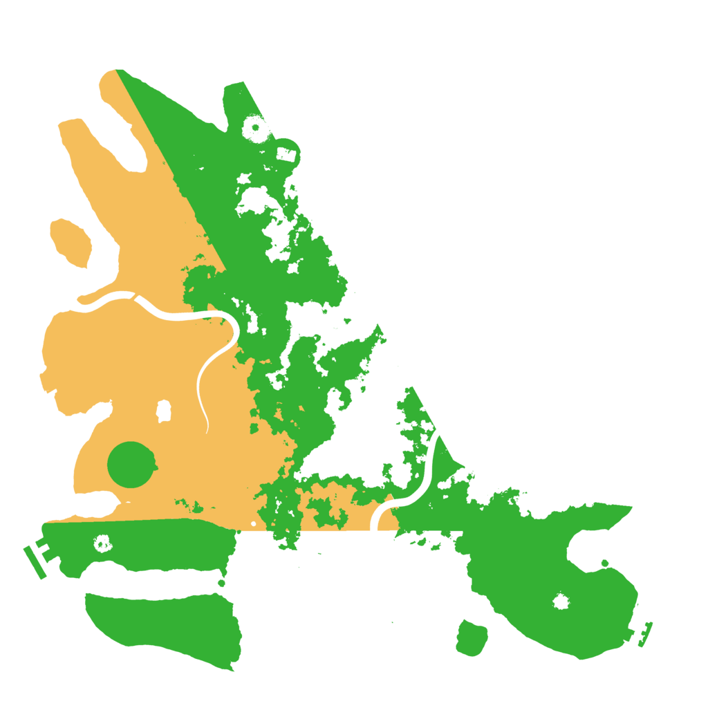 Biome Rust Map: Procedural Map, Size: 4000, Seed: 764813