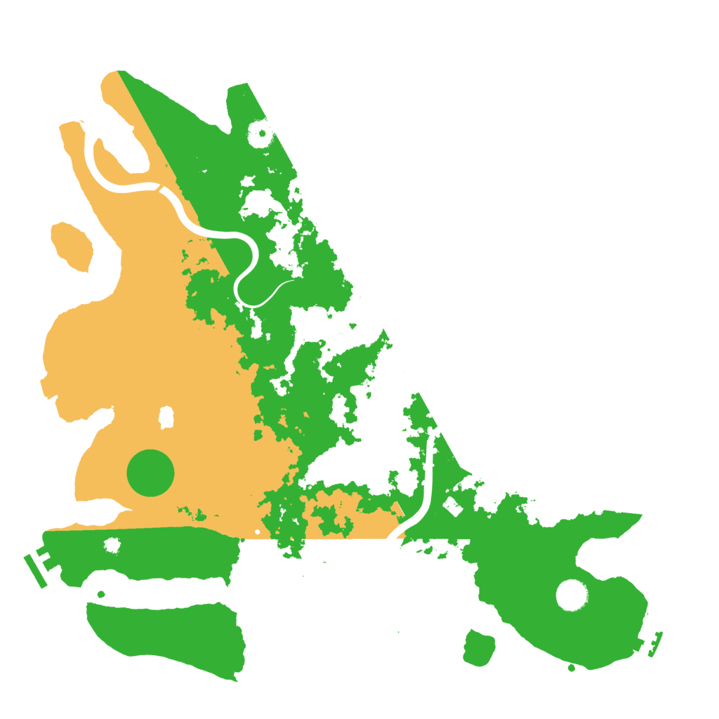 Biome Rust Map: Procedural Map, Size: 4000, Seed: 764813