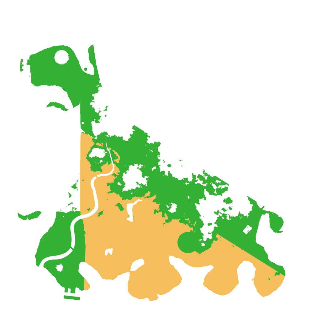 Biome Rust Map: Procedural Map, Size: 4000, Seed: 1511435308