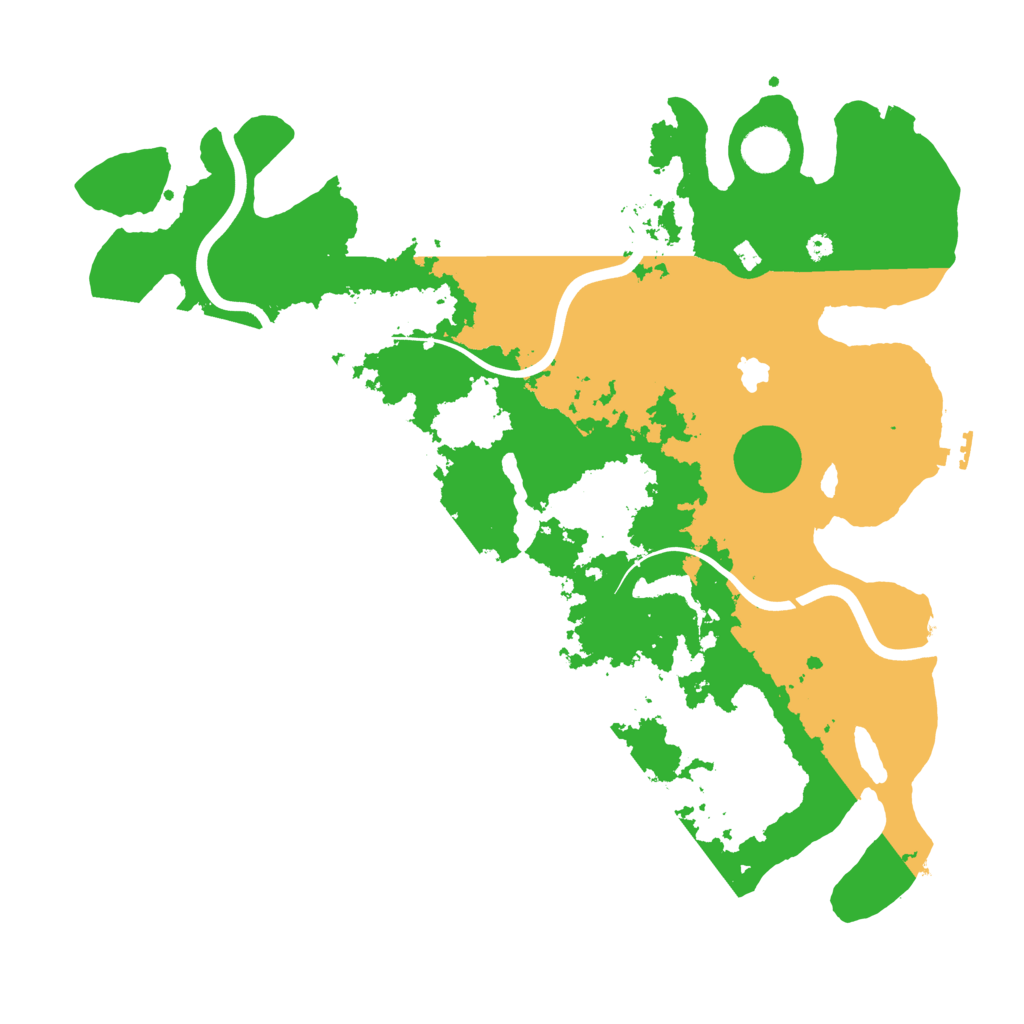 Biome Rust Map: Procedural Map, Size: 4000, Seed: 991498562