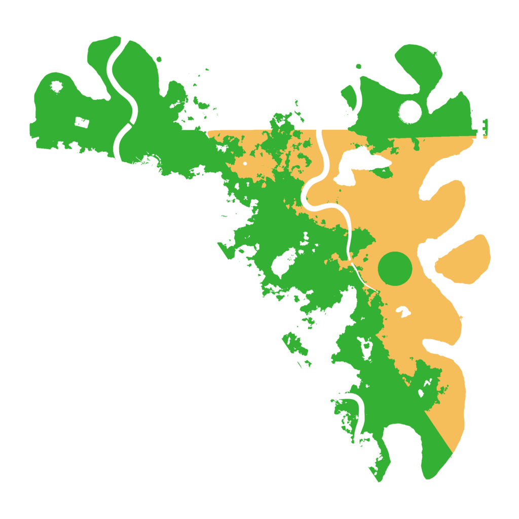 Biome Rust Map: Procedural Map, Size: 4000, Seed: 1801656726