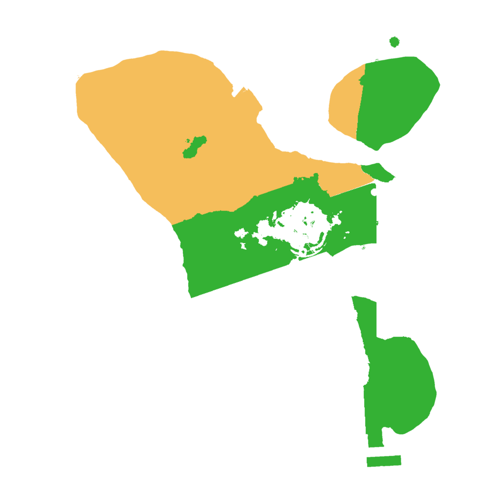 Biome Rust Map: Procedural Map, Size: 2000, Seed: 13586