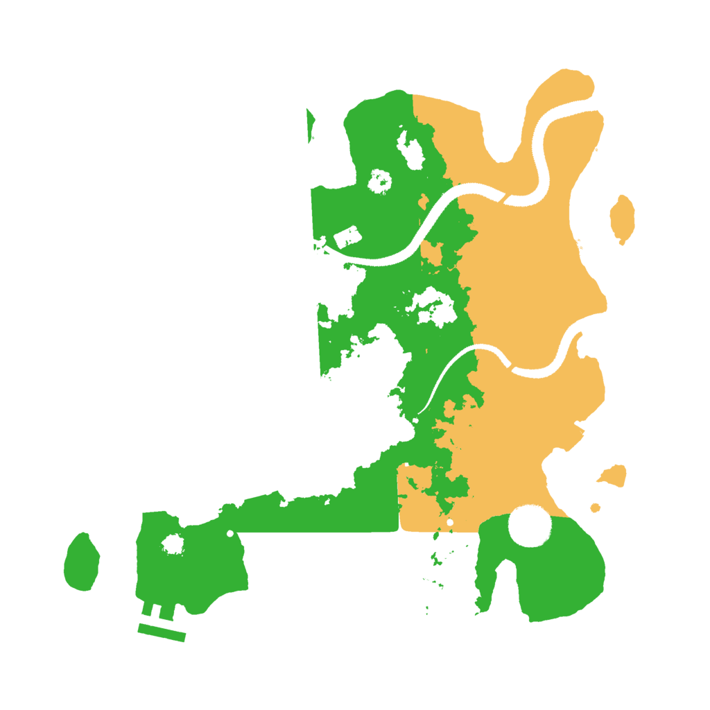 Biome Rust Map: Procedural Map, Size: 3000, Seed: 1942283761