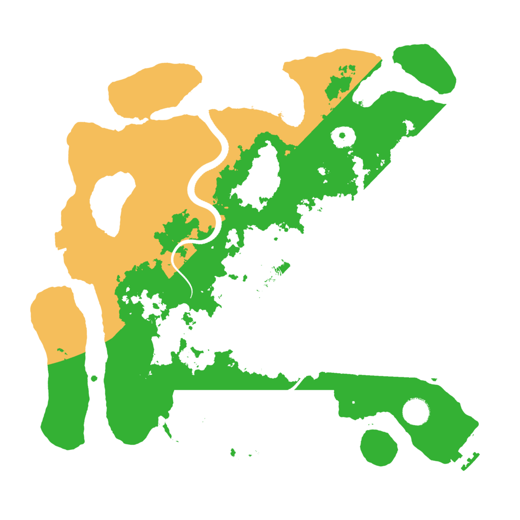 Biome Rust Map: Procedural Map, Size: 3400, Seed: 331124004