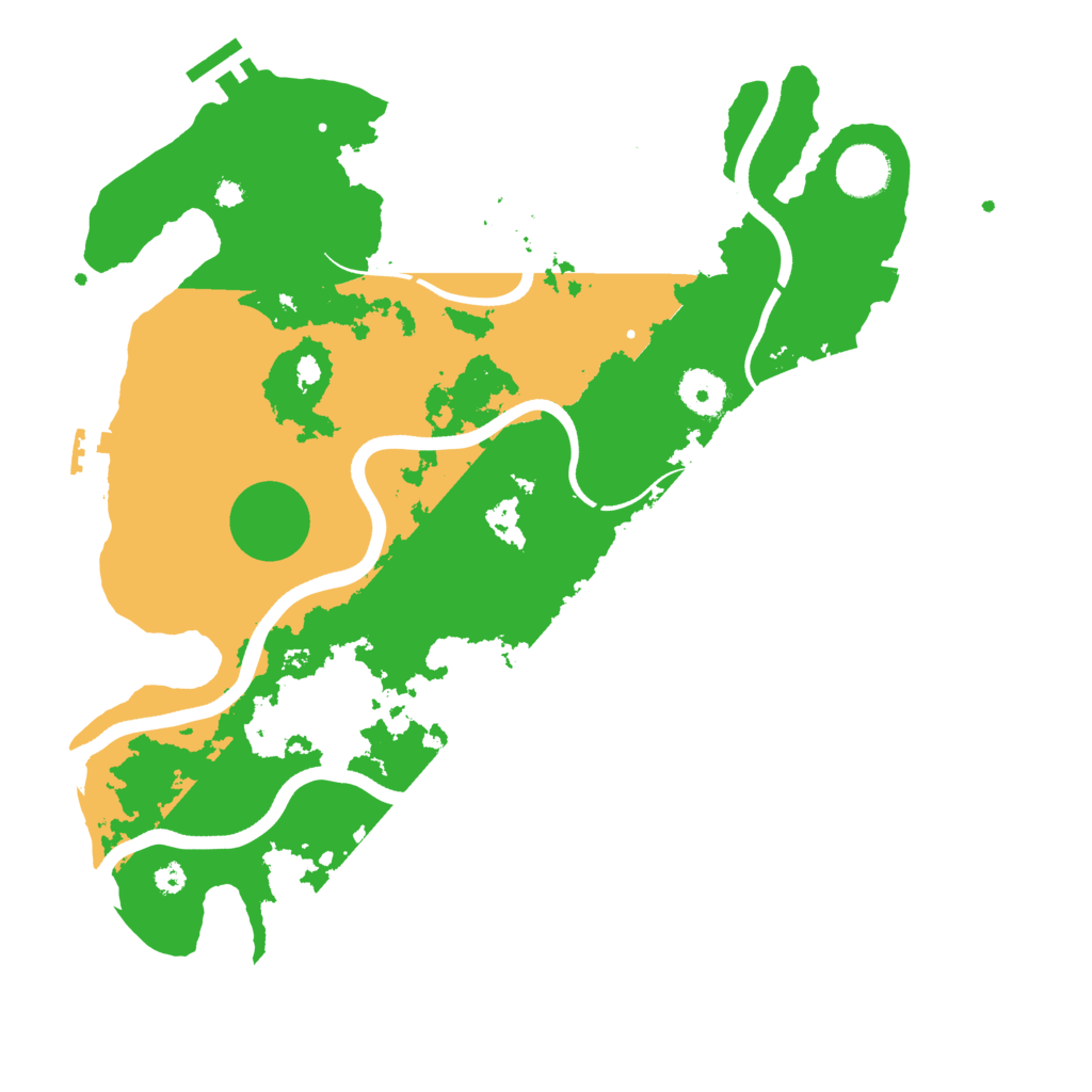 Biome Rust Map: Procedural Map, Size: 3600, Seed: 402024058
