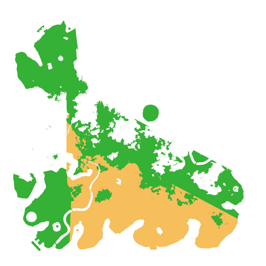 Biome Rust Map: Procedural Map, Size: 4500, Seed: 16043053
