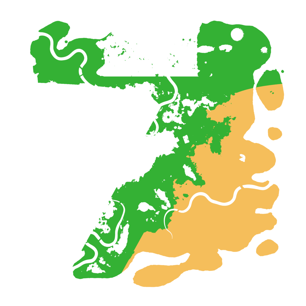 Biome Rust Map: Procedural Map, Size: 4250, Seed: 106974432
