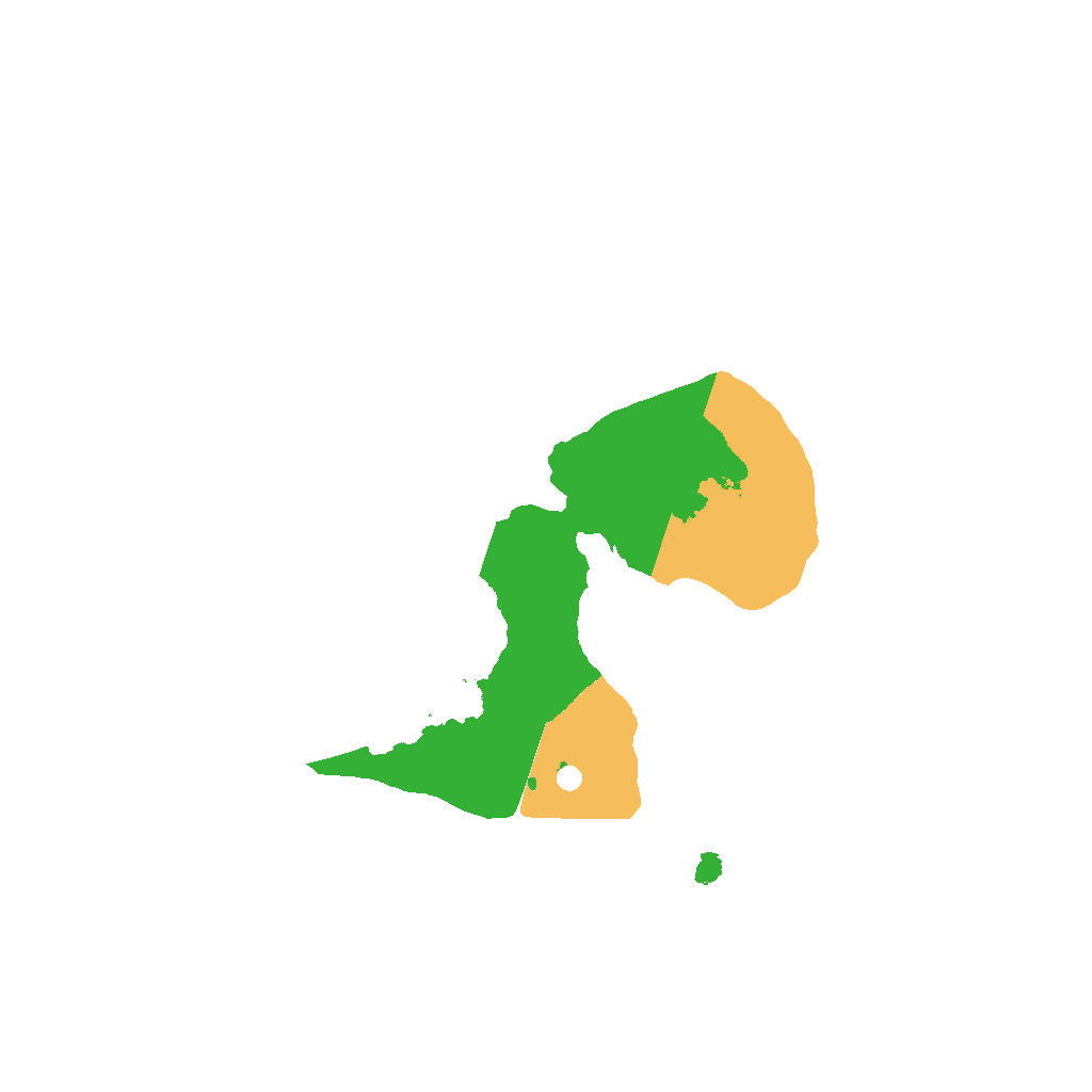 Biome Rust Map: Procedural Map, Size: 1300, Seed: 900