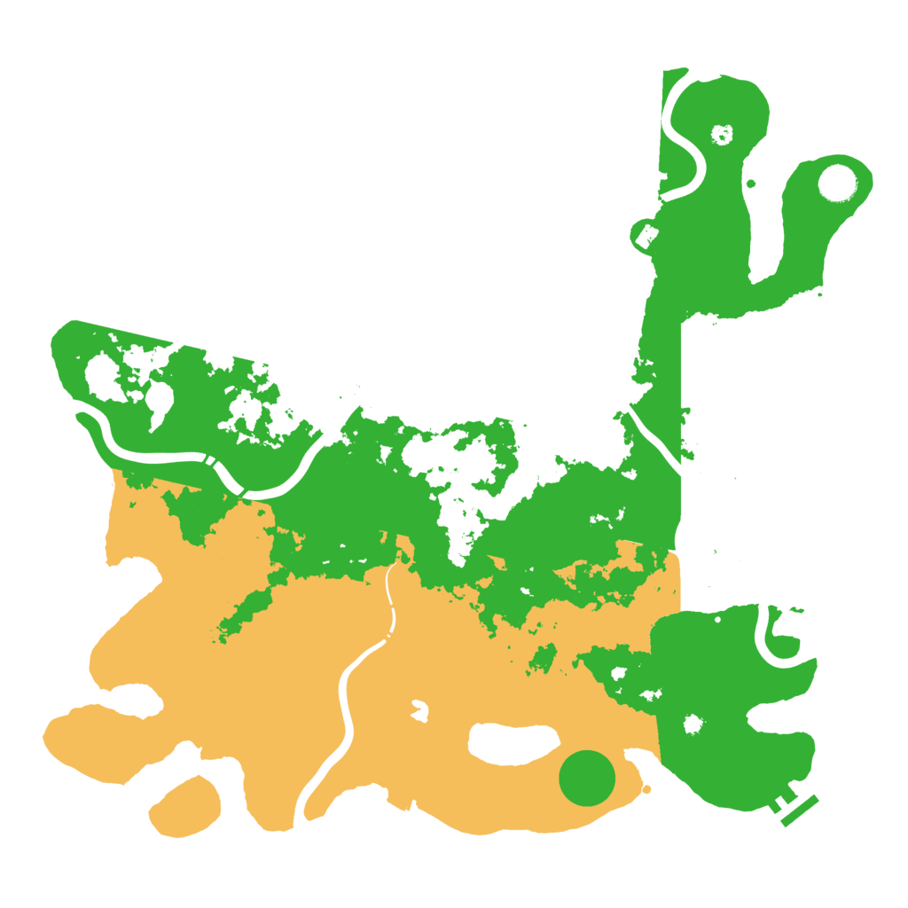 Biome Rust Map: Procedural Map, Size: 4250, Seed: 1267040818