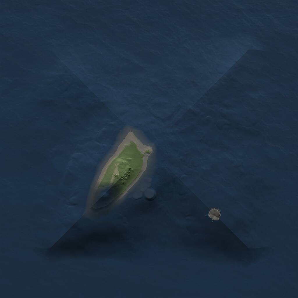 Rust Map: Procedural Map, Size: 1000, Seed: 1406432488, 1 Monuments