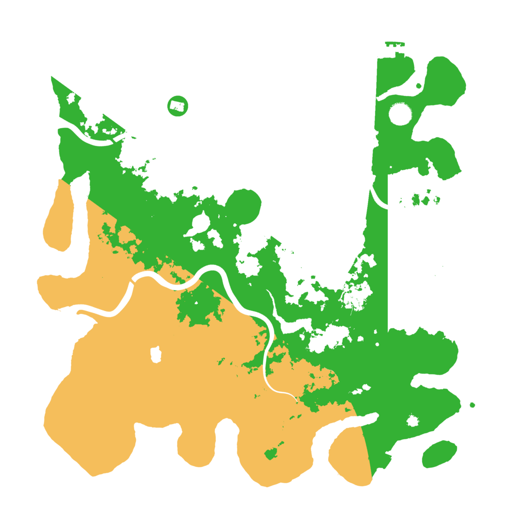 Biome Rust Map: Procedural Map, Size: 4000, Seed: 86942