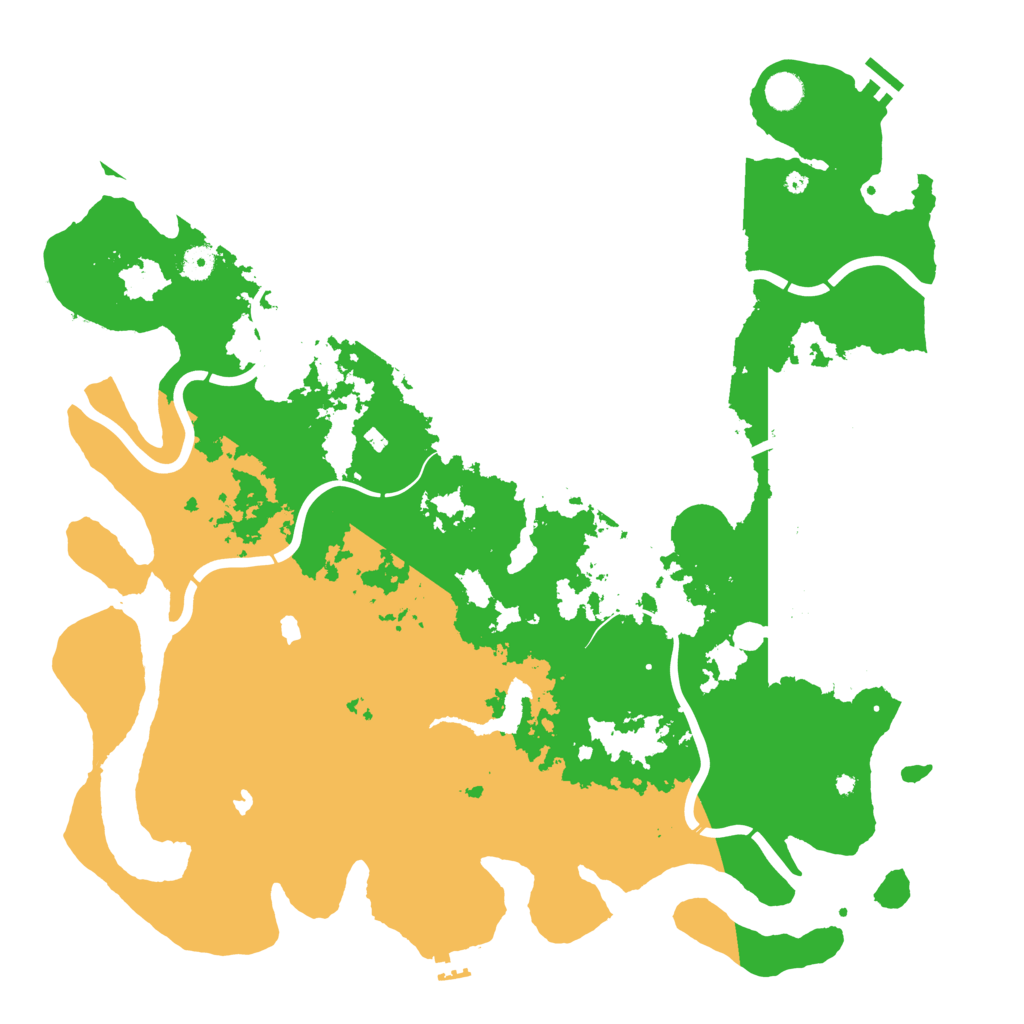 Biome Rust Map: Procedural Map, Size: 4700, Seed: 1482211429
