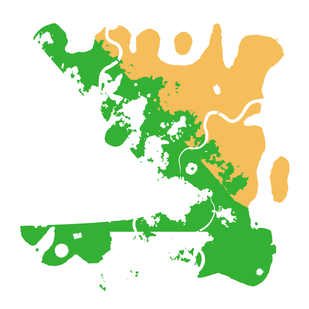 Biome Rust Map: Procedural Map, Size: 4000, Seed: 39049537