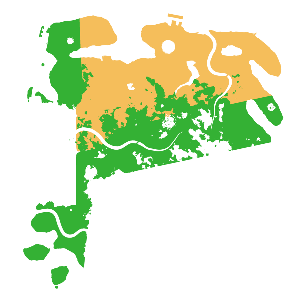 Biome Rust Map: Procedural Map, Size: 4000, Seed: 1016738082
