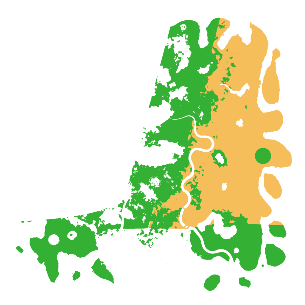 Biome Rust Map: Procedural Map, Size: 5000, Seed: 503575237