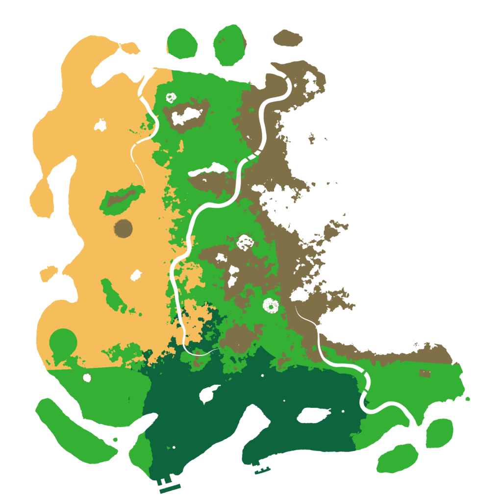Biome Rust Map: Procedural Map, Size: 4750, Seed: 1956115184