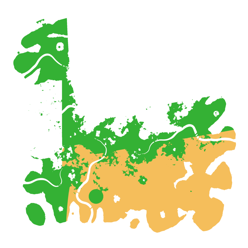 Biome Rust Map: Procedural Map, Size: 4500, Seed: 299463719
