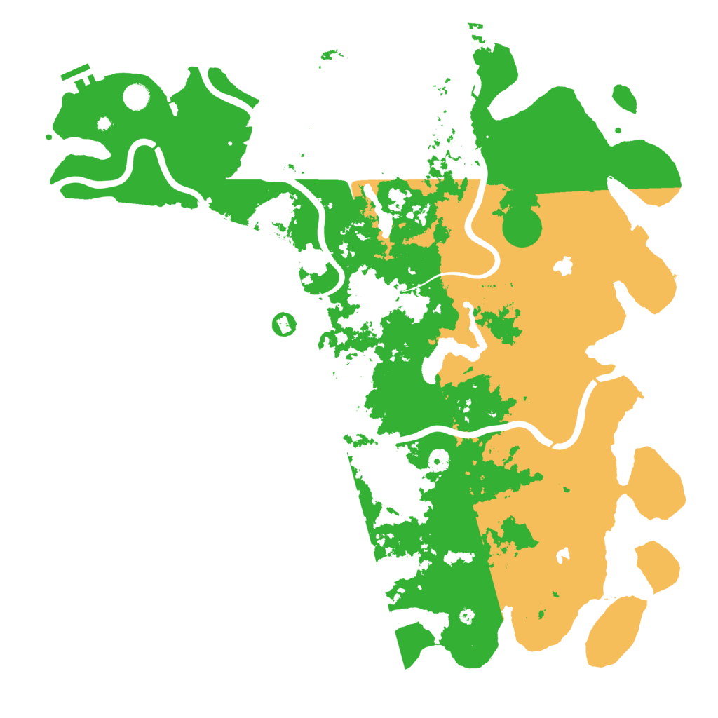 Biome Rust Map: Procedural Map, Size: 4800, Seed: 1630604507