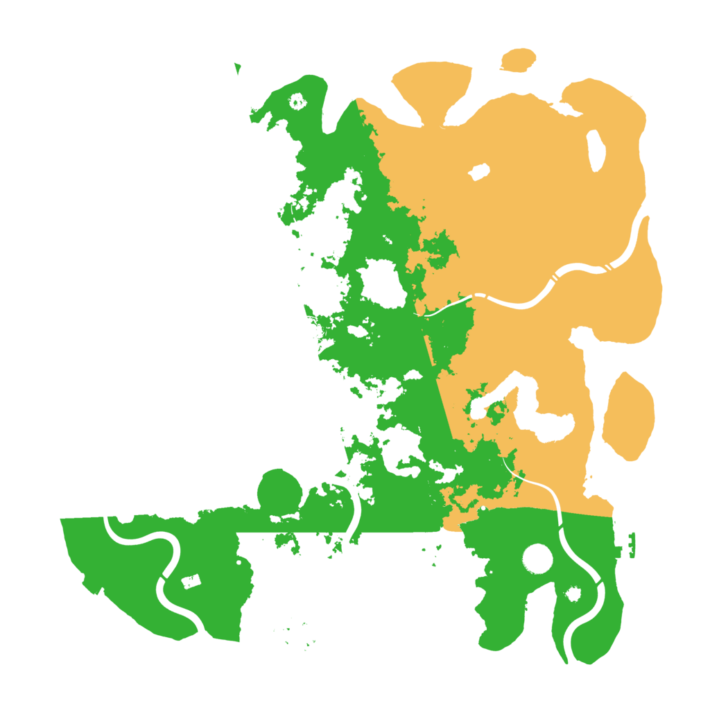 Biome Rust Map: Procedural Map, Size: 4250, Seed: 506777422