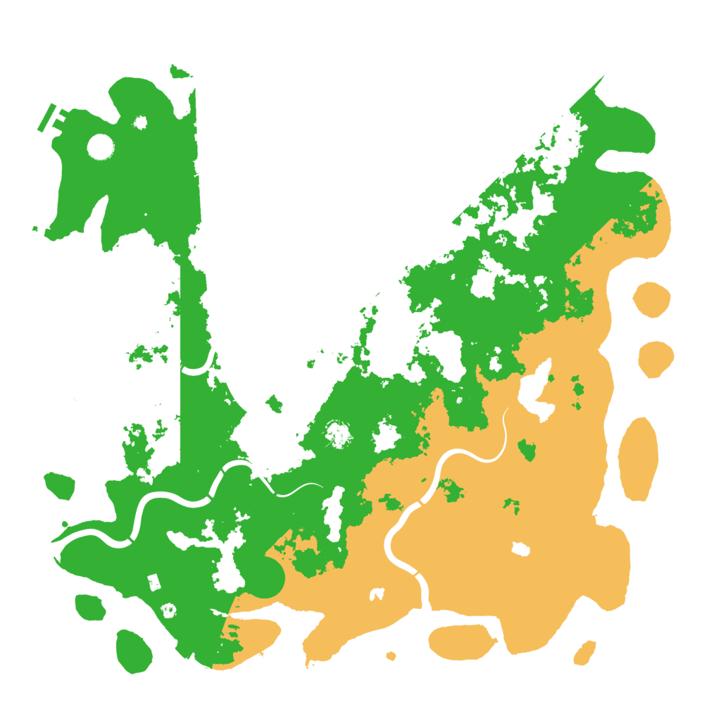 Biome Rust Map: Procedural Map, Size: 4800, Seed: 687578837