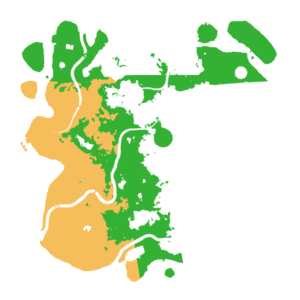 Biome Rust Map: Procedural Map, Size: 4250, Seed: 200880