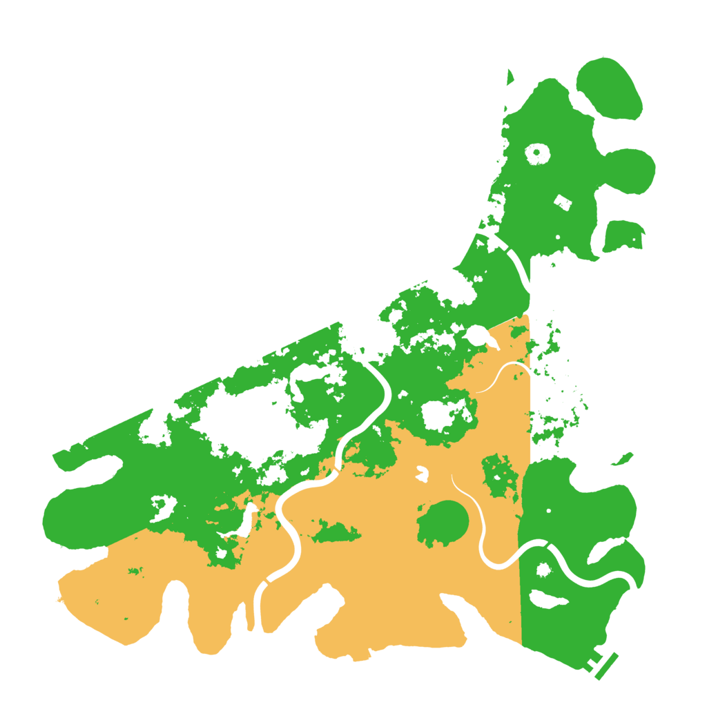 Biome Rust Map: Procedural Map, Size: 4500, Seed: 1302420039