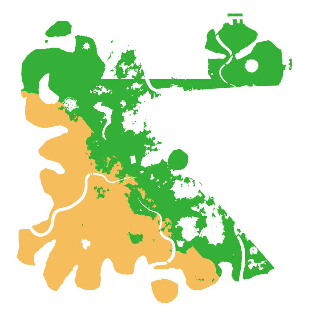 Biome Rust Map: Procedural Map, Size: 4250, Seed: 98259764