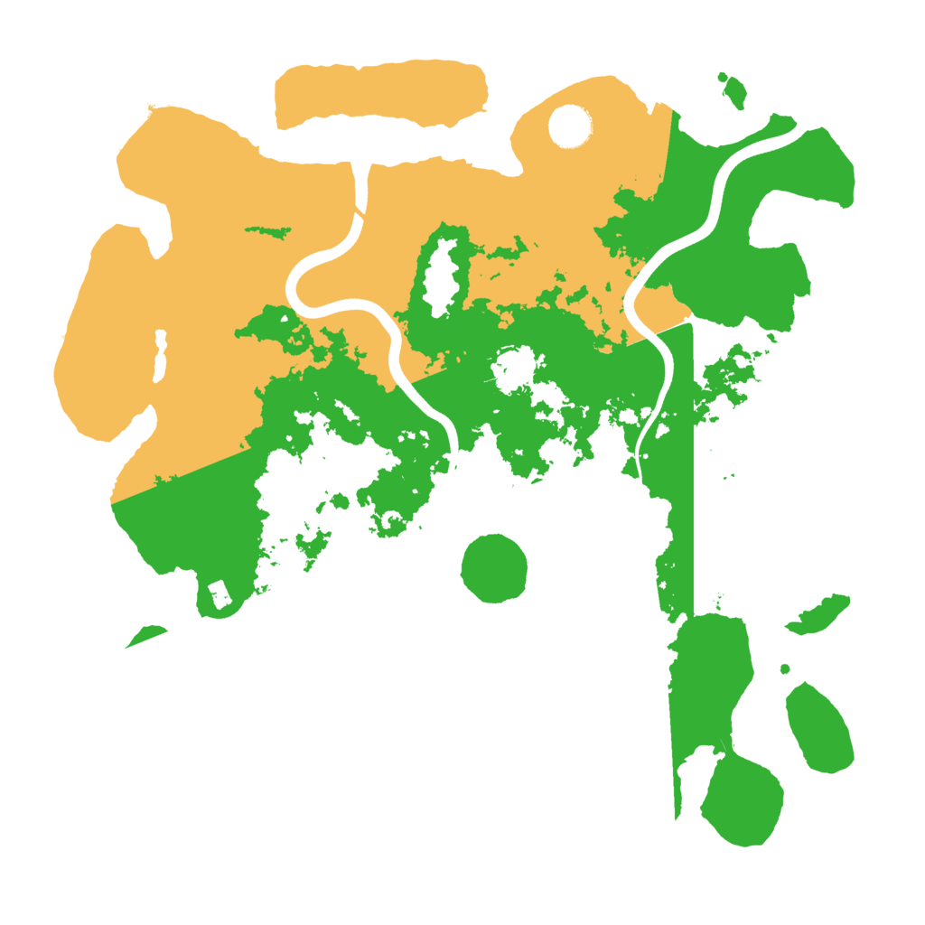 Biome Rust Map: Procedural Map, Size: 3750, Seed: 1513290532