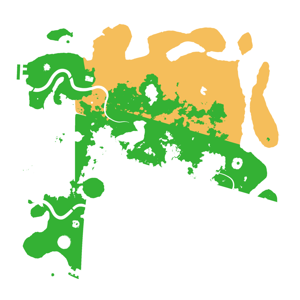 Biome Rust Map: Procedural Map, Size: 4000, Seed: 202508074