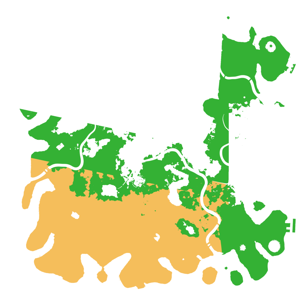 Biome Rust Map: Procedural Map, Size: 4500, Seed: 4493566