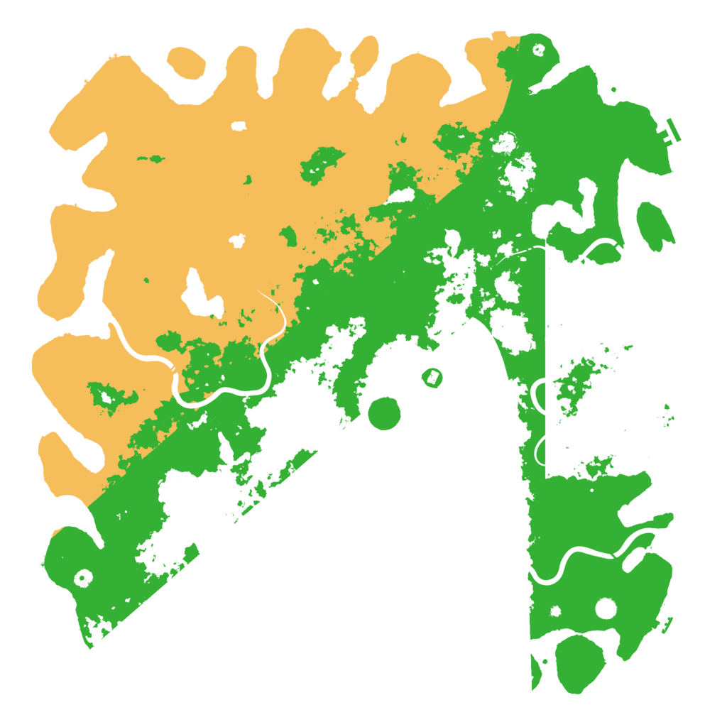 Biome Rust Map: Procedural Map, Size: 6000, Seed: 20217914