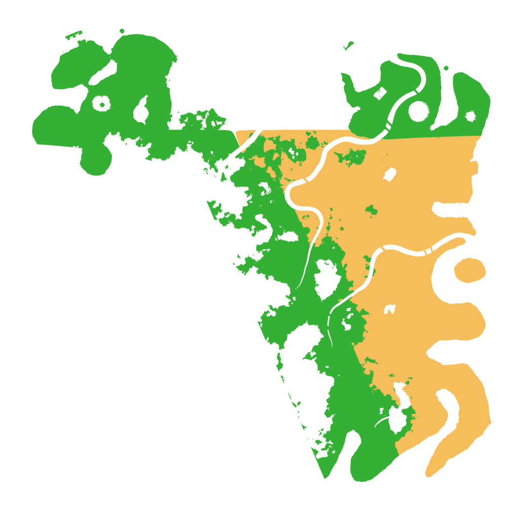 Biome Rust Map: Procedural Map, Size: 4500, Seed: 1933466900