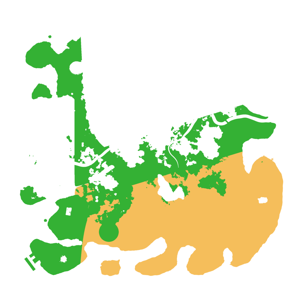 Biome Rust Map: Procedural Map, Size: 4000, Seed: 61893
