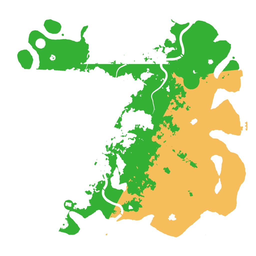Biome Rust Map: Procedural Map, Size: 4500, Seed: 507436594