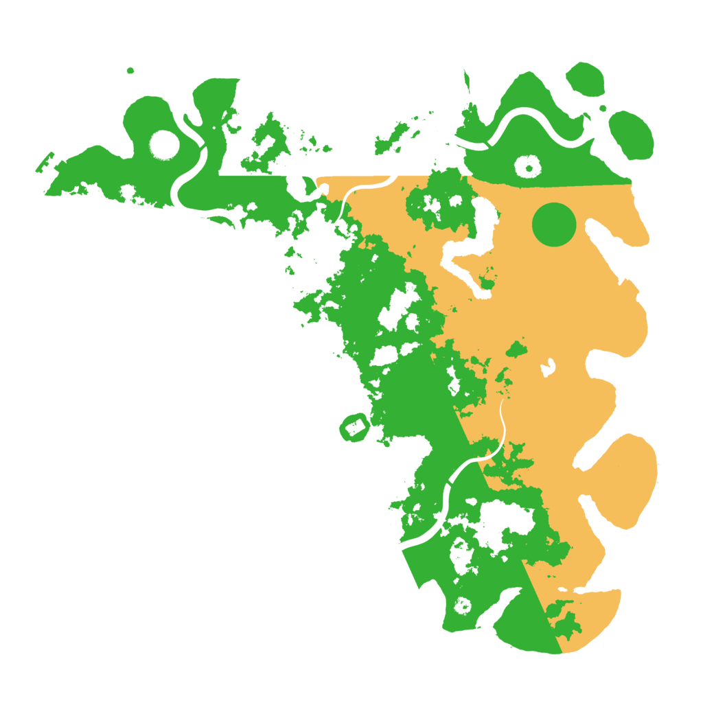 Biome Rust Map: Procedural Map, Size: 4200, Seed: 1932416250