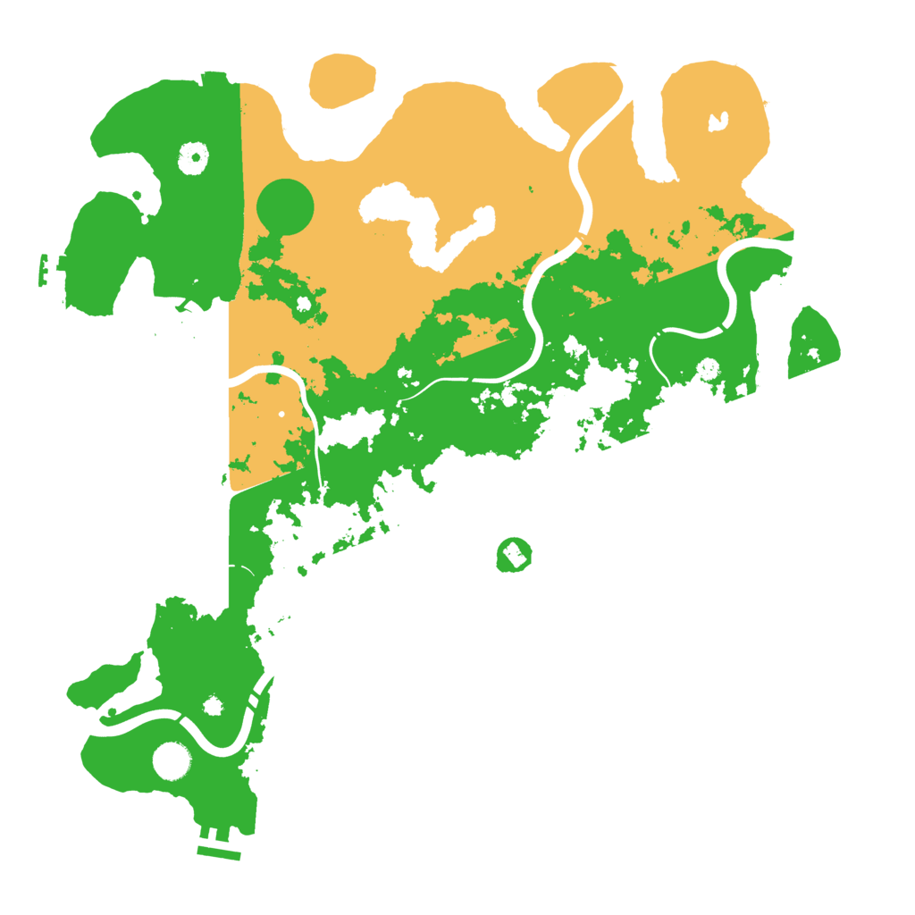 Biome Rust Map: Procedural Map, Size: 4250, Seed: 7082025