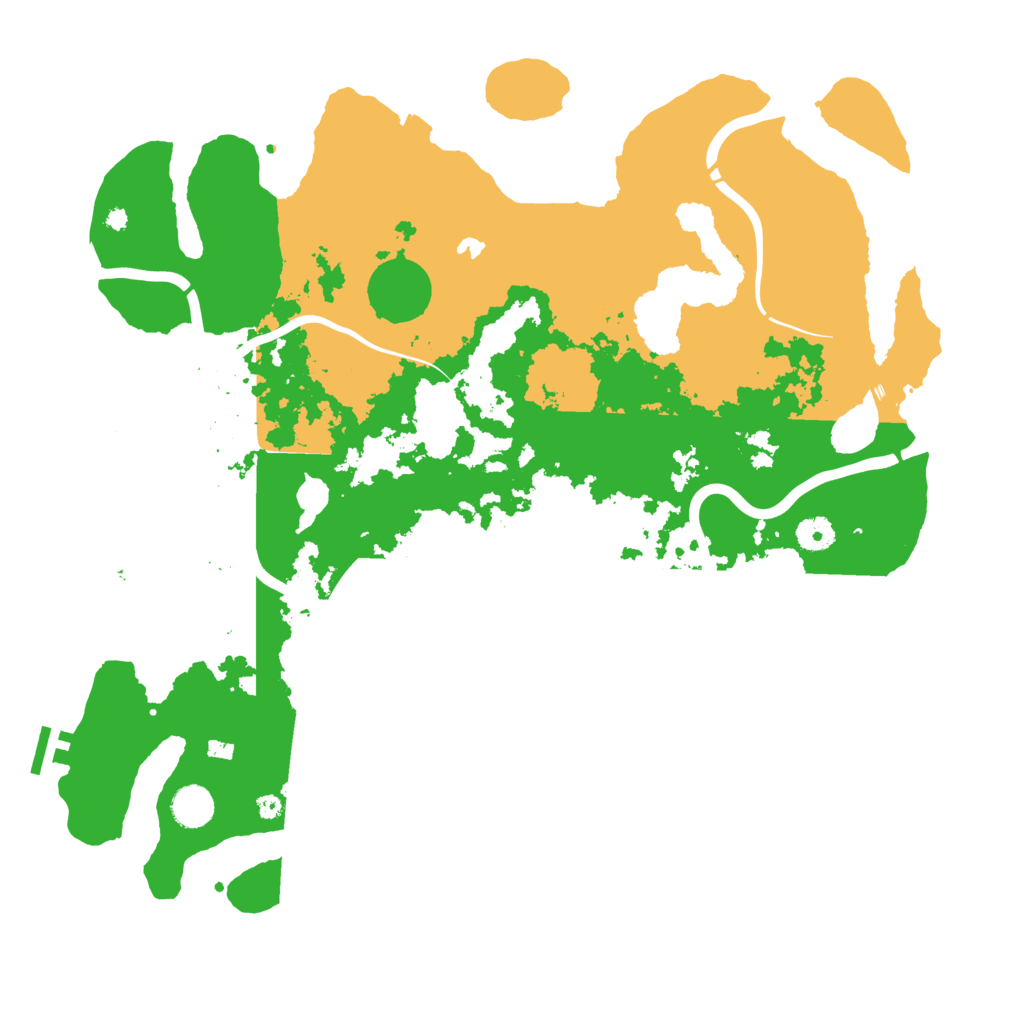 Biome Rust Map: Procedural Map, Size: 4250, Seed: 1379153908